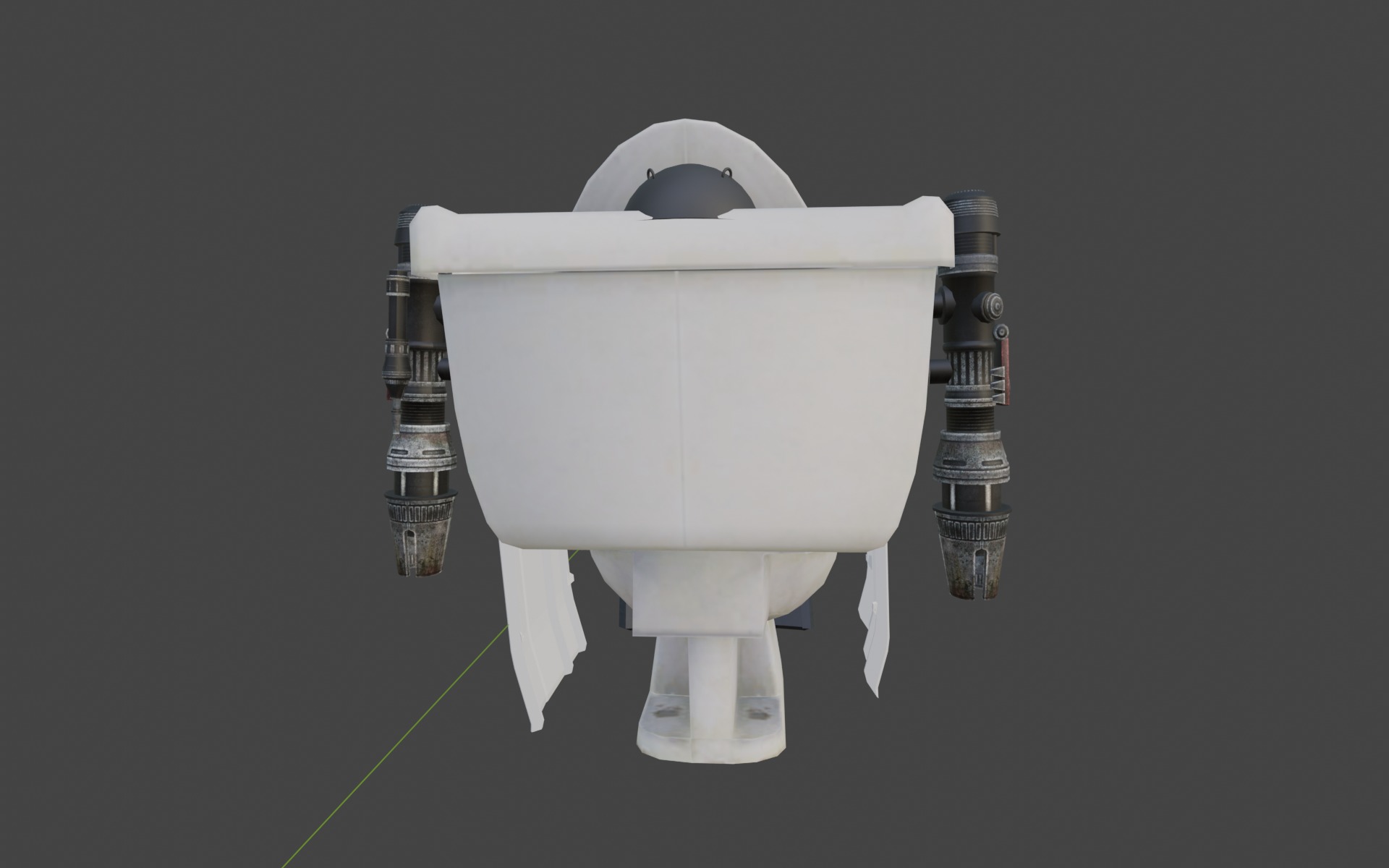 gman skibidi 3D model_6
