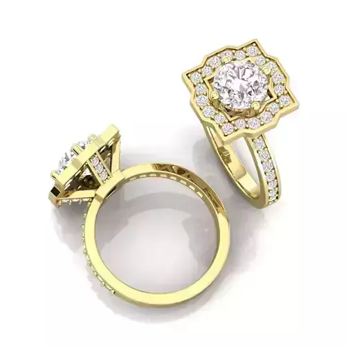 Harry Winston diamond Engagement Ring