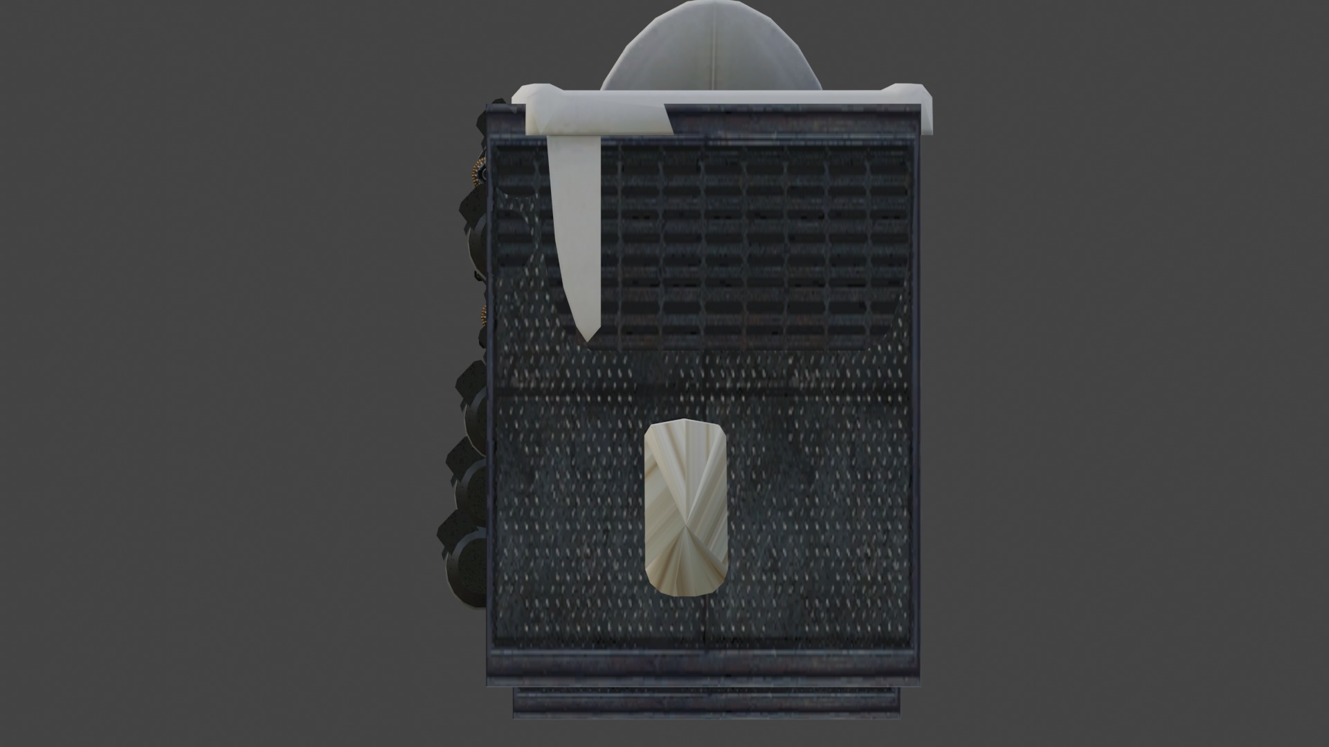Freeman toilet 3D model_3