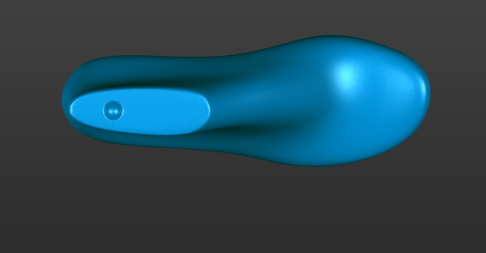 women shoe last 3D print model_1
