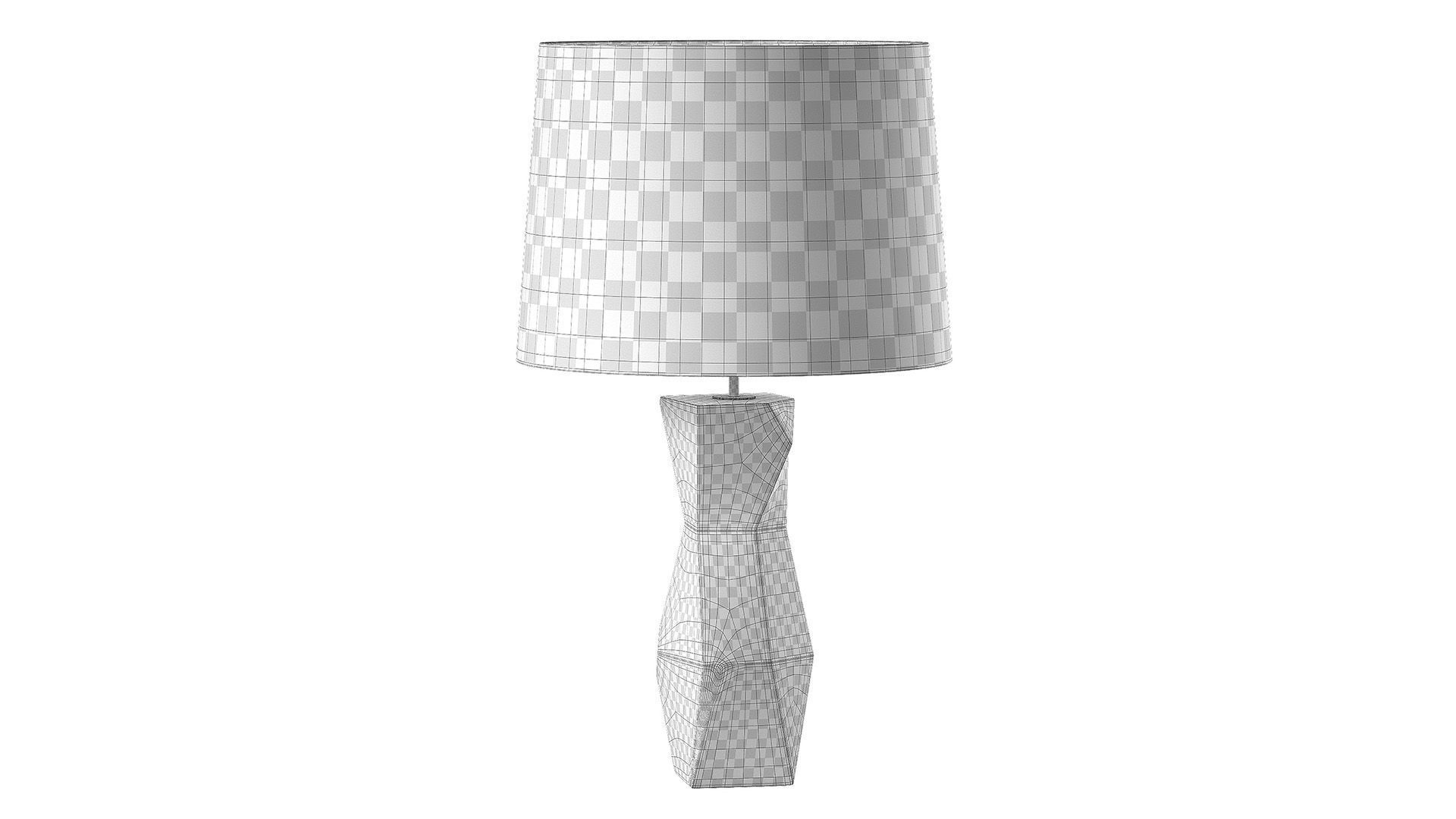 Longton table lamp by Vaughan 3D model_5