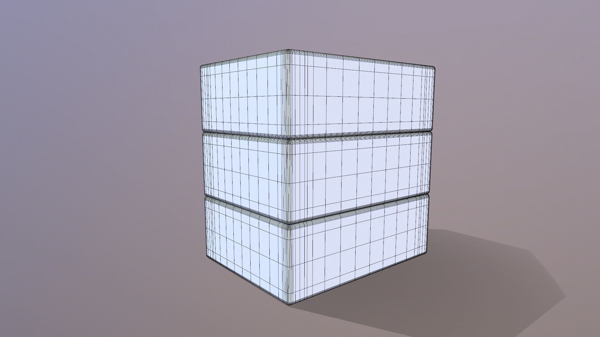 Dresser Drawers 3D model_10