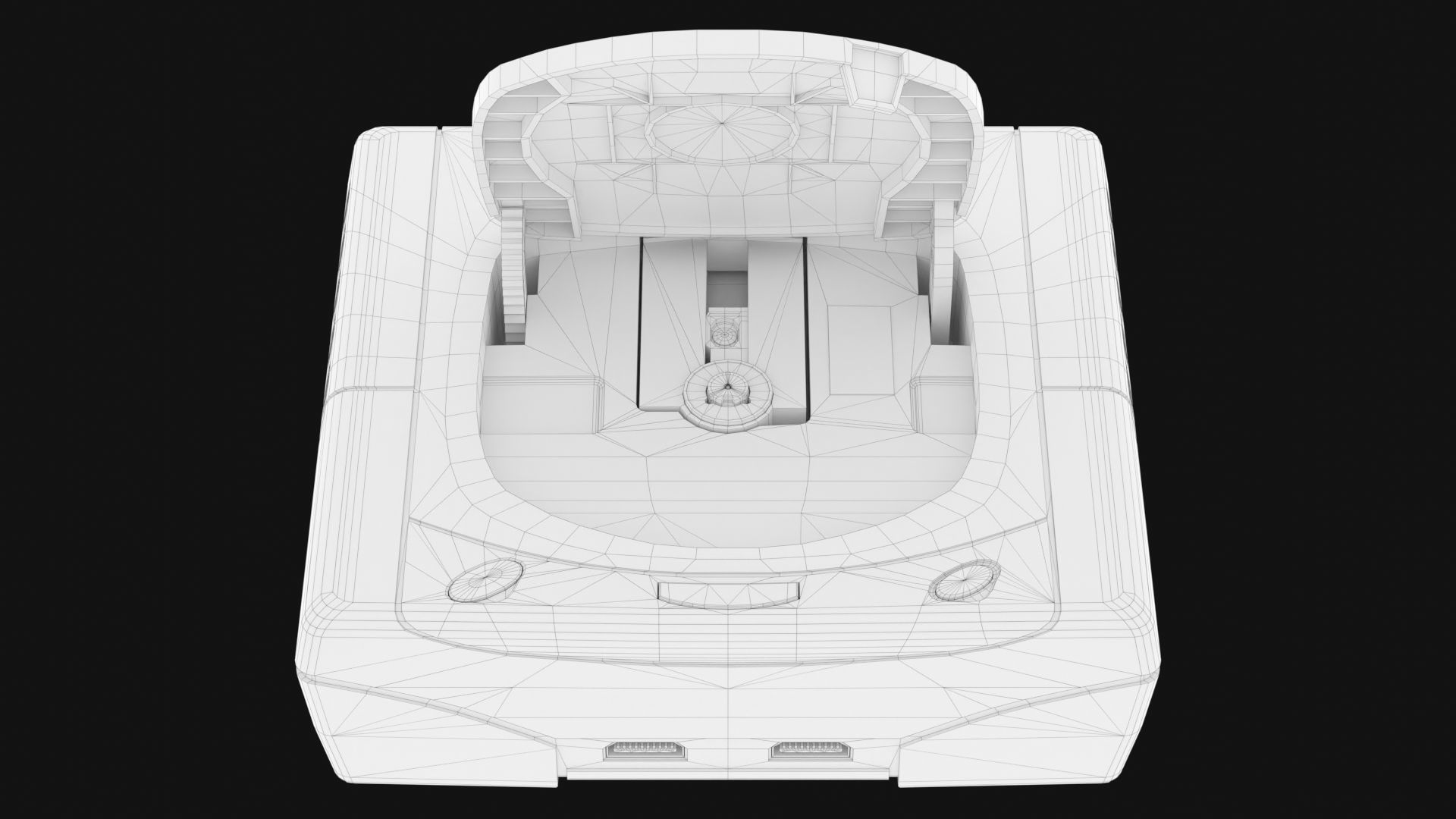 Sega Consoles Controllers Games and Accessories 3D Model Collection_86
