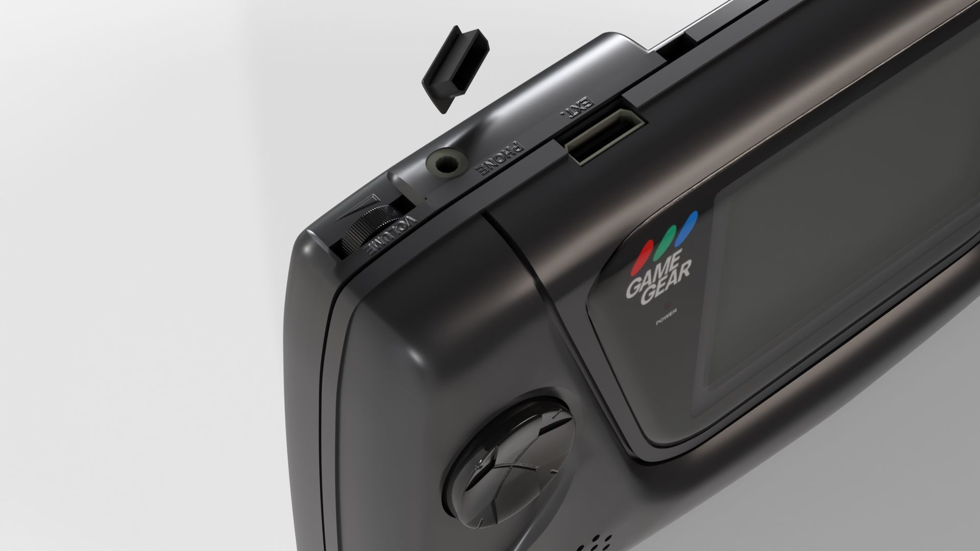 Sega Consoles Controllers Games and Accessories 3D Model Collection_148