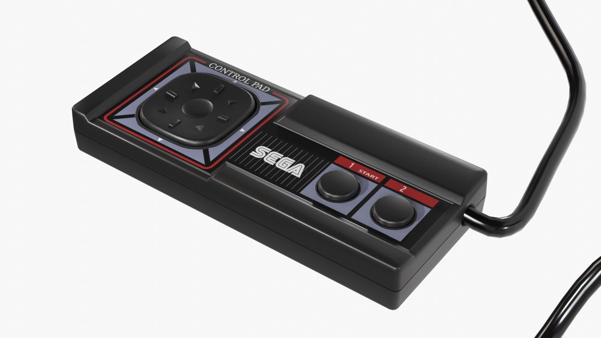 Sega Consoles Controllers Games and Accessories 3D Model Collection_23