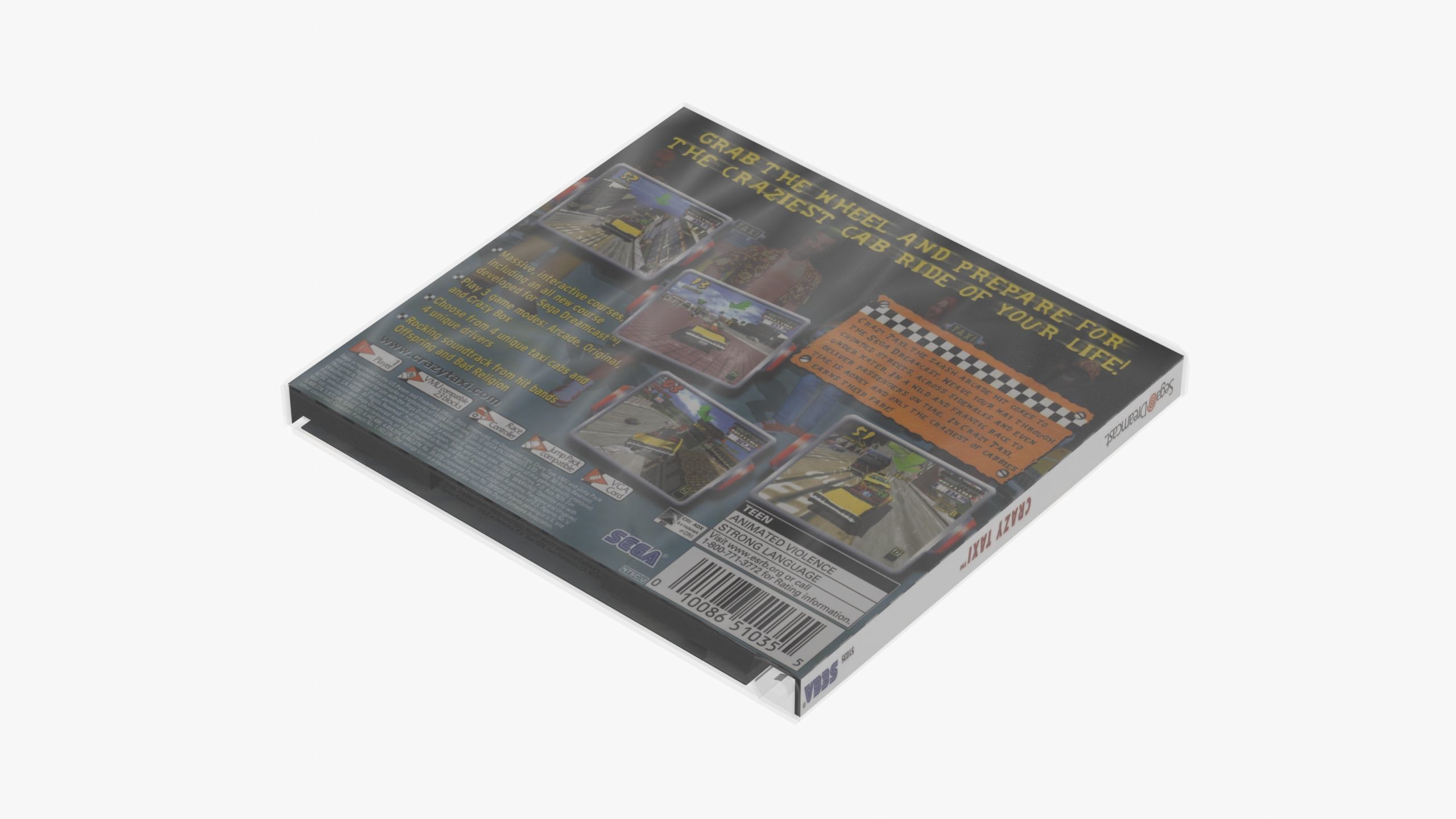 Sega Consoles Controllers Games and Accessories 3D Model Collection_120