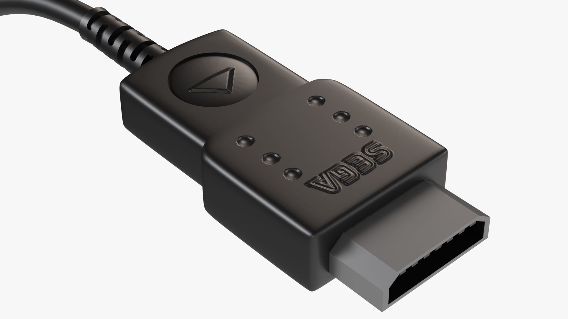 Sega Consoles Controllers Games and Accessories 3D Model Collection_75