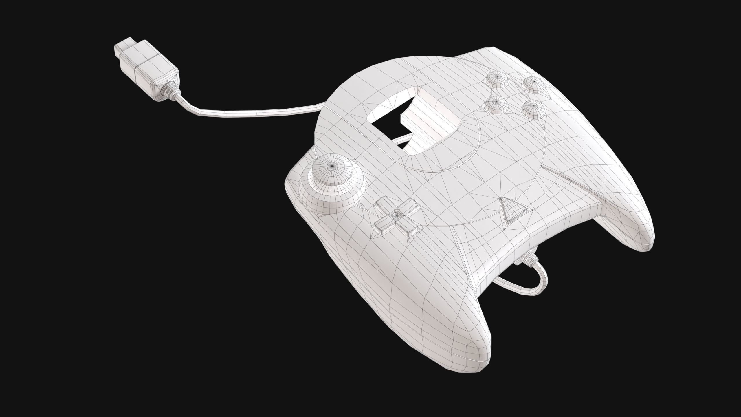 Sega Consoles Controllers Games and Accessories 3D Model Collection_129