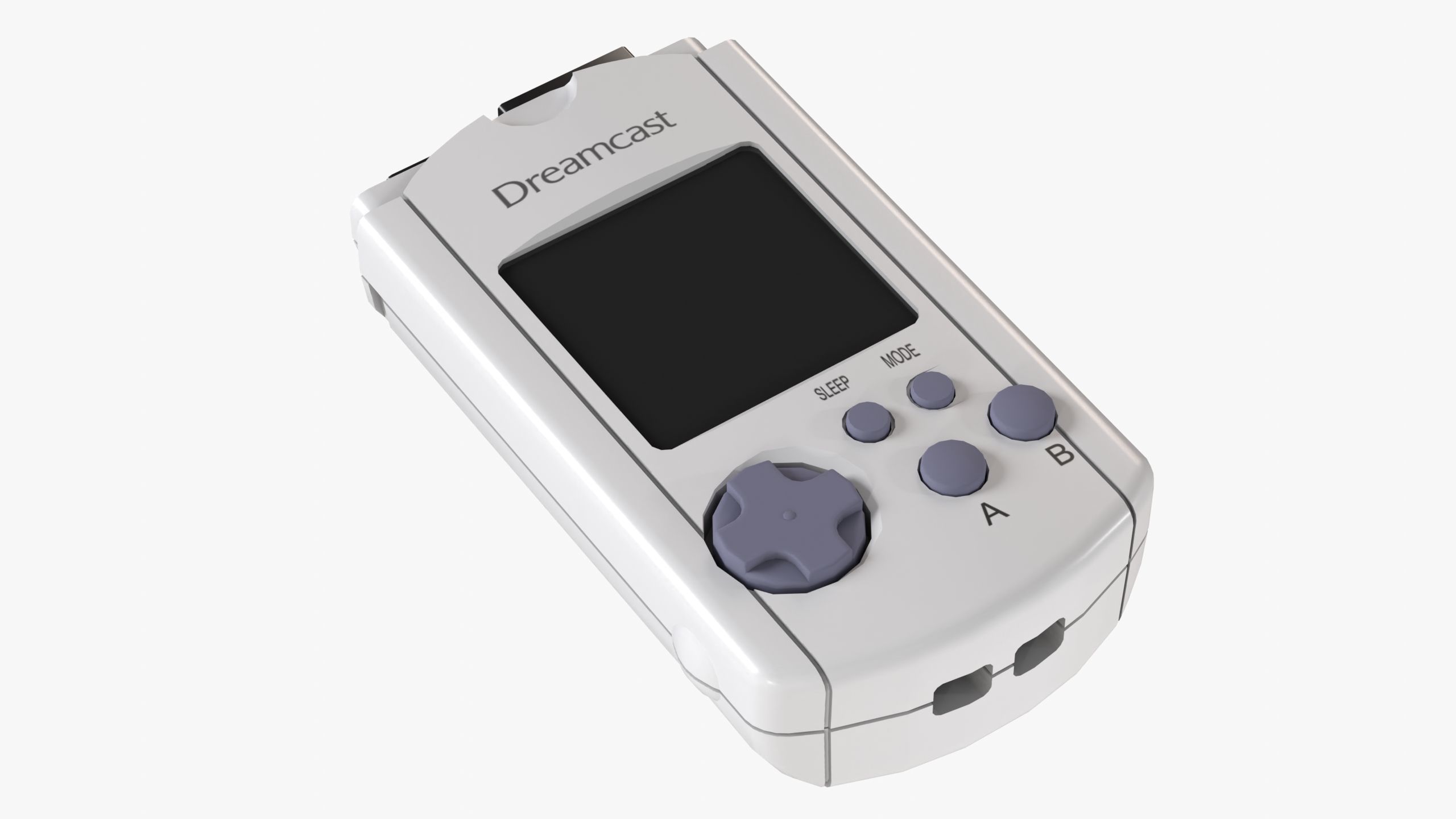 Sega Consoles Controllers Games and Accessories 3D Model Collection_112