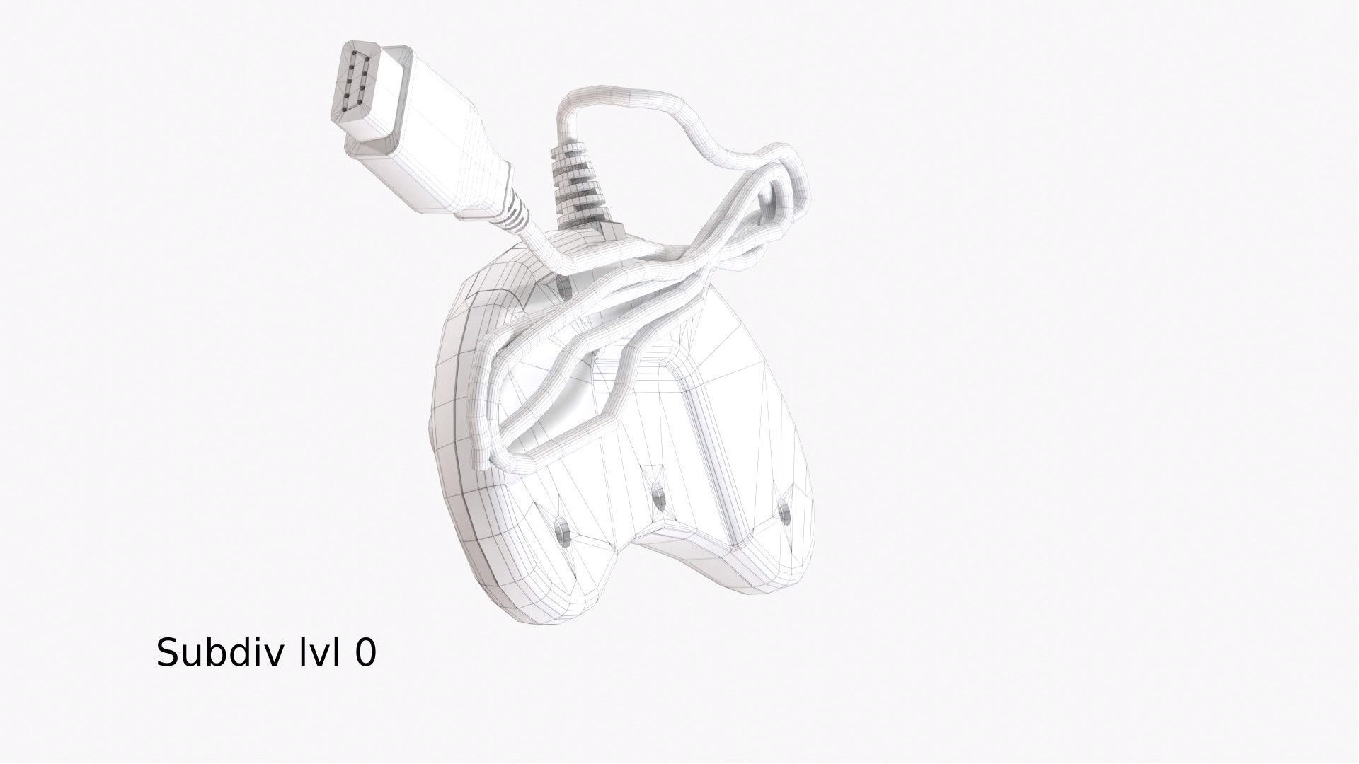 Sega Consoles Controllers Games and Accessories 3D Model Collection_62