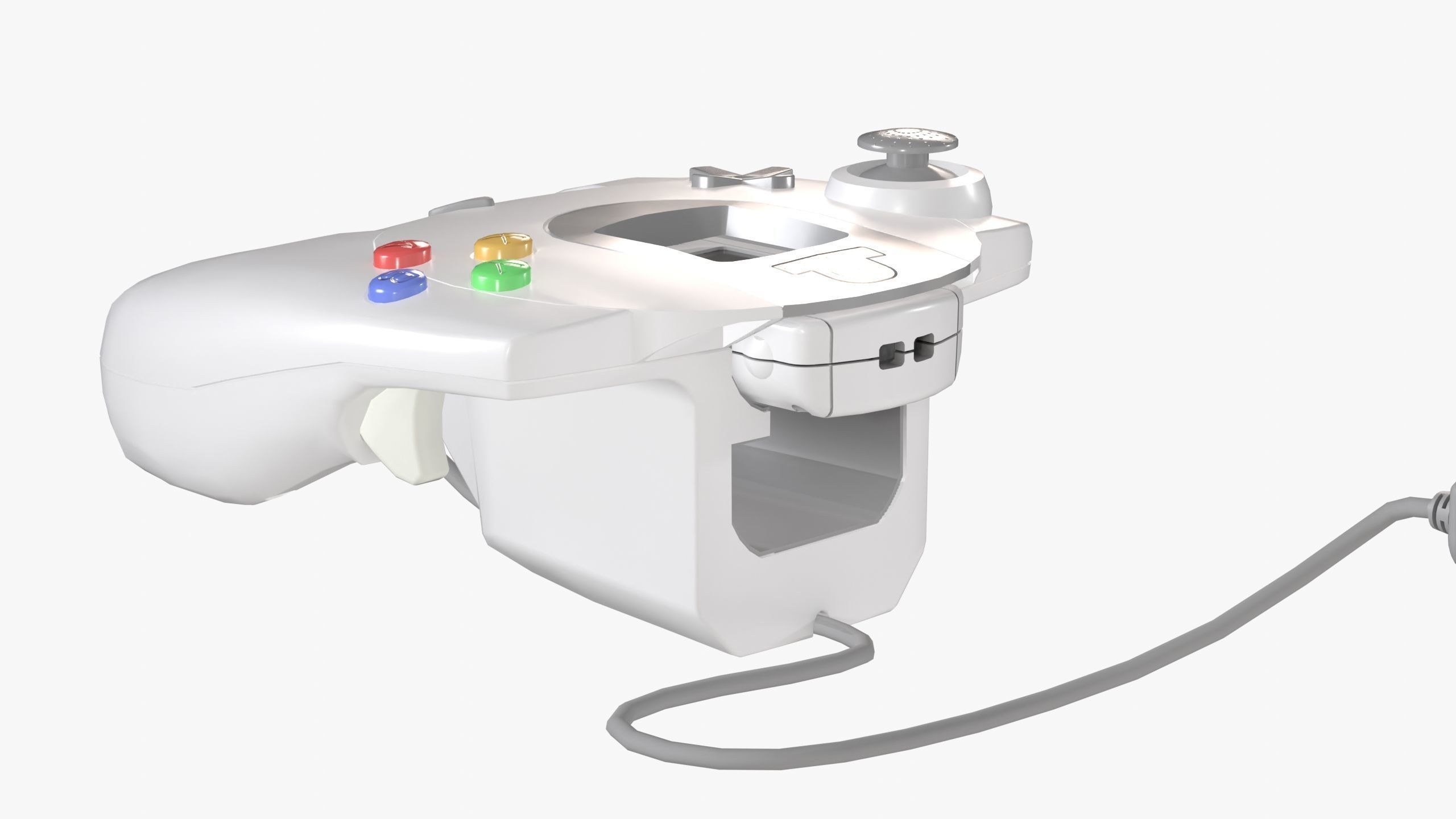 Sega Consoles Controllers Games and Accessories 3D Model Collection_116