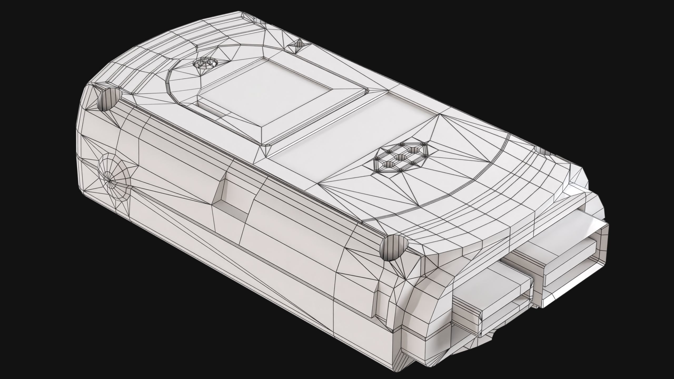 Sega Consoles Controllers Games and Accessories 3D Model Collection_134