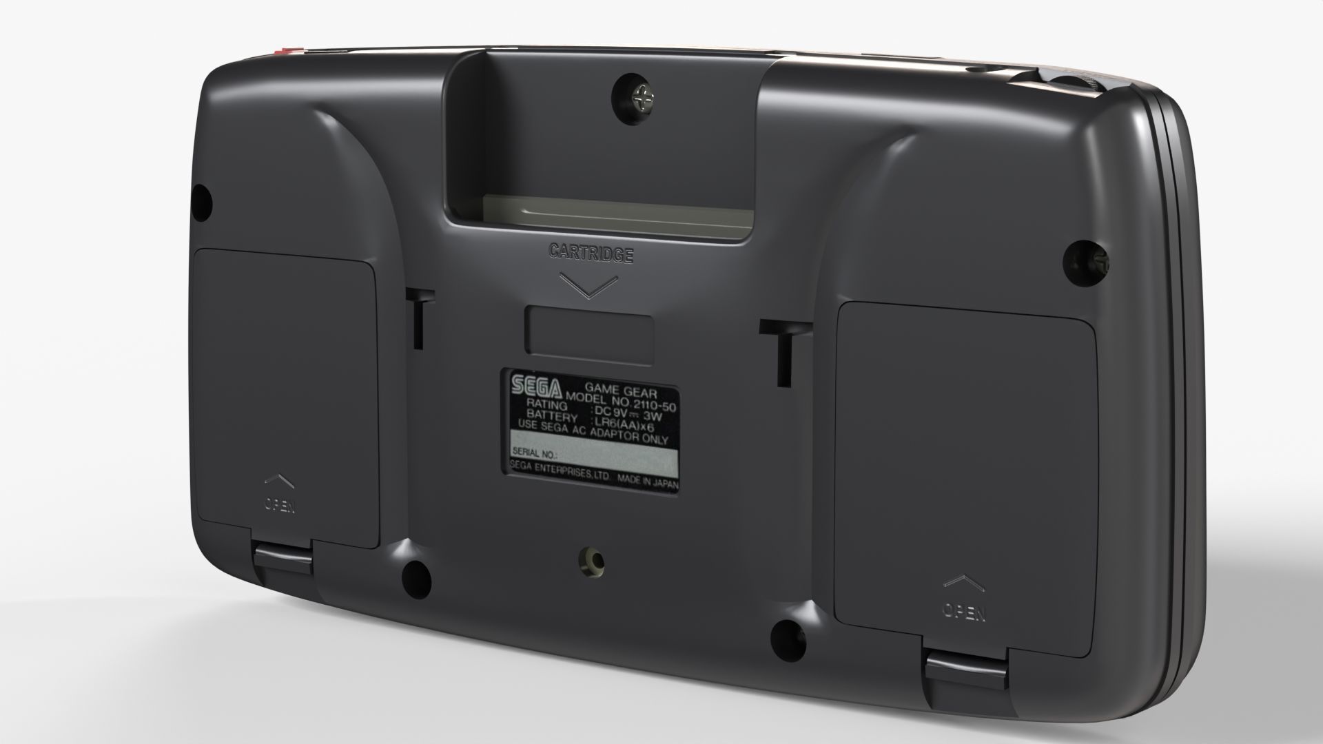 Sega Consoles Controllers Games and Accessories 3D Model Collection_143