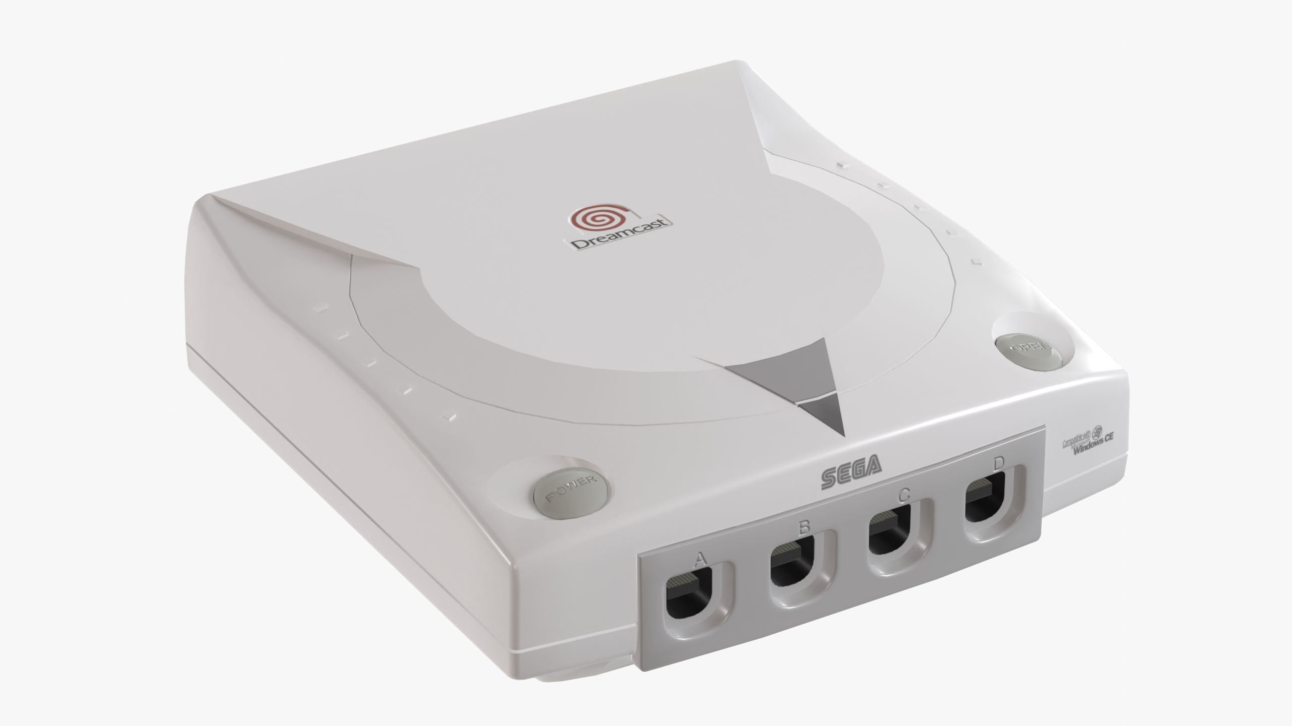 Sega Consoles Controllers Games and Accessories 3D Model Collection_99