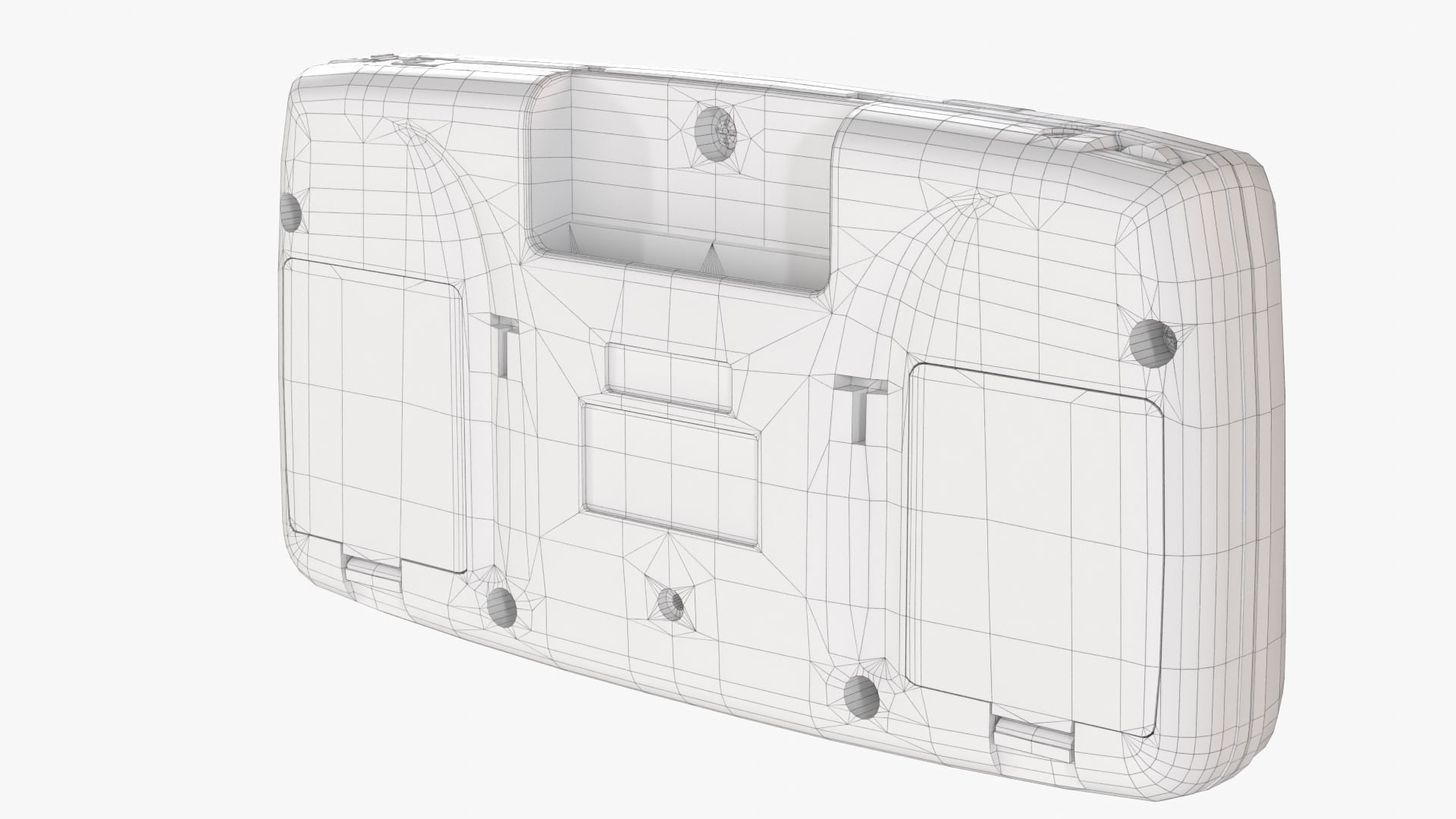 Sega Consoles Controllers Games and Accessories 3D Model Collection_153