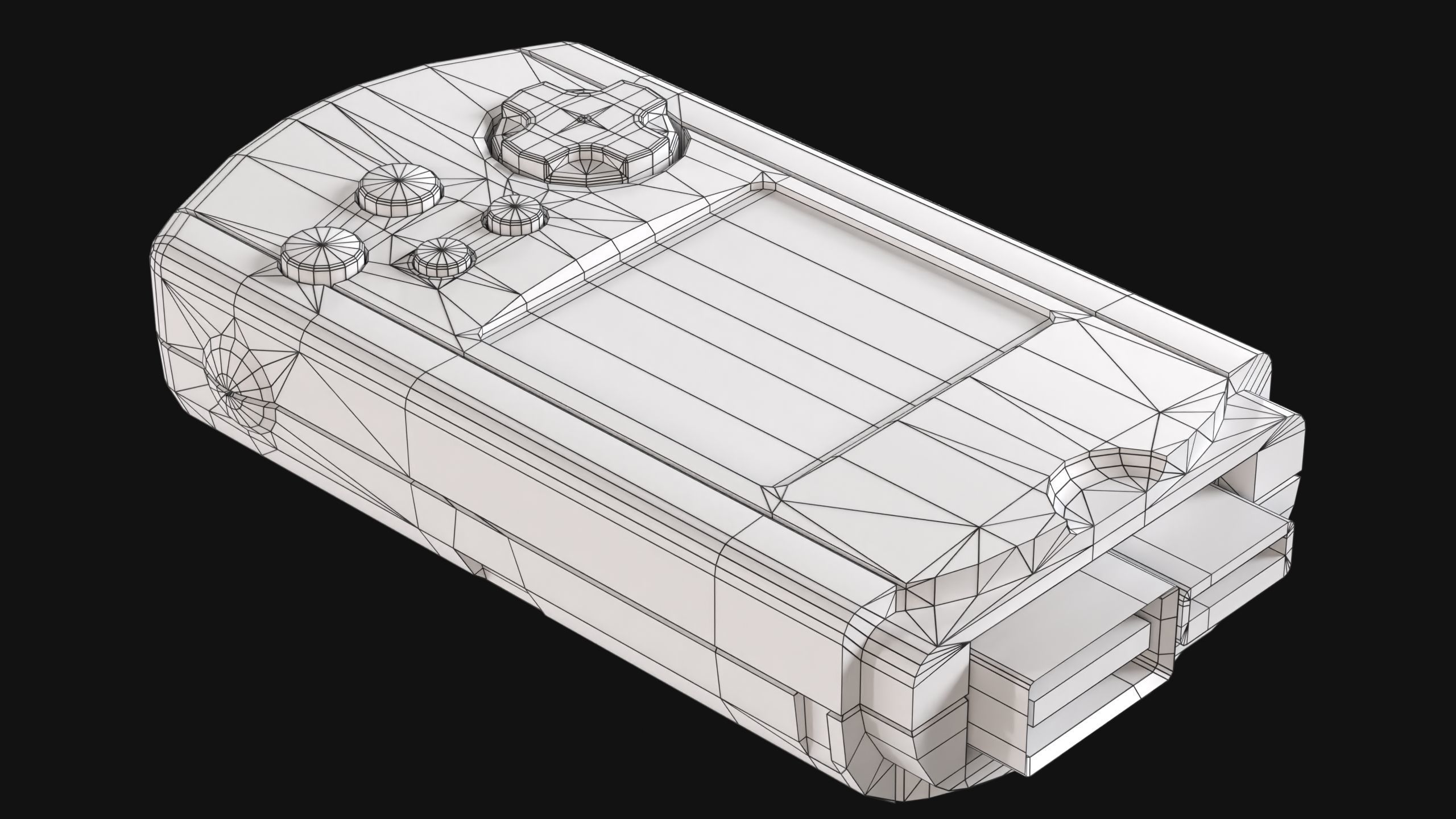 Sega Consoles Controllers Games and Accessories 3D Model Collection_133