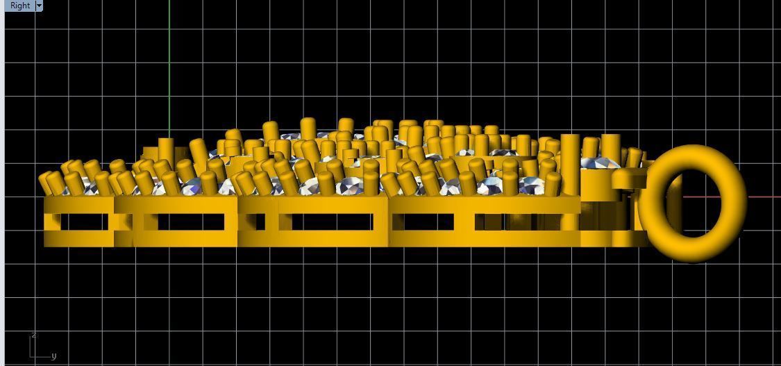 Diamond Tanmaniya 3dm file 3D print model_7