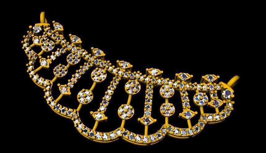 Diamond Tanmaniya 3dm file 3D print model_5