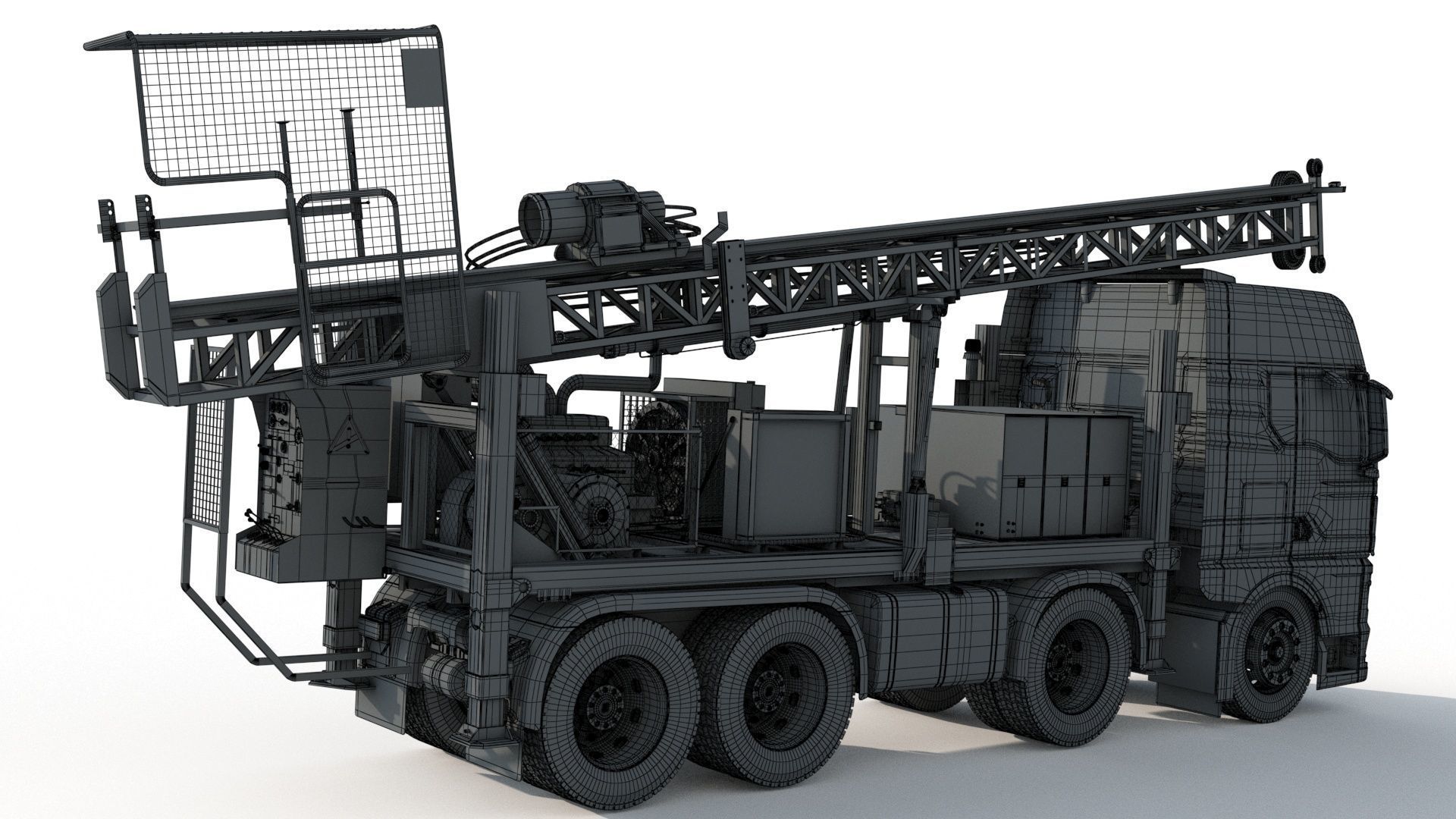 Man Sandvik Drill 3D model_23