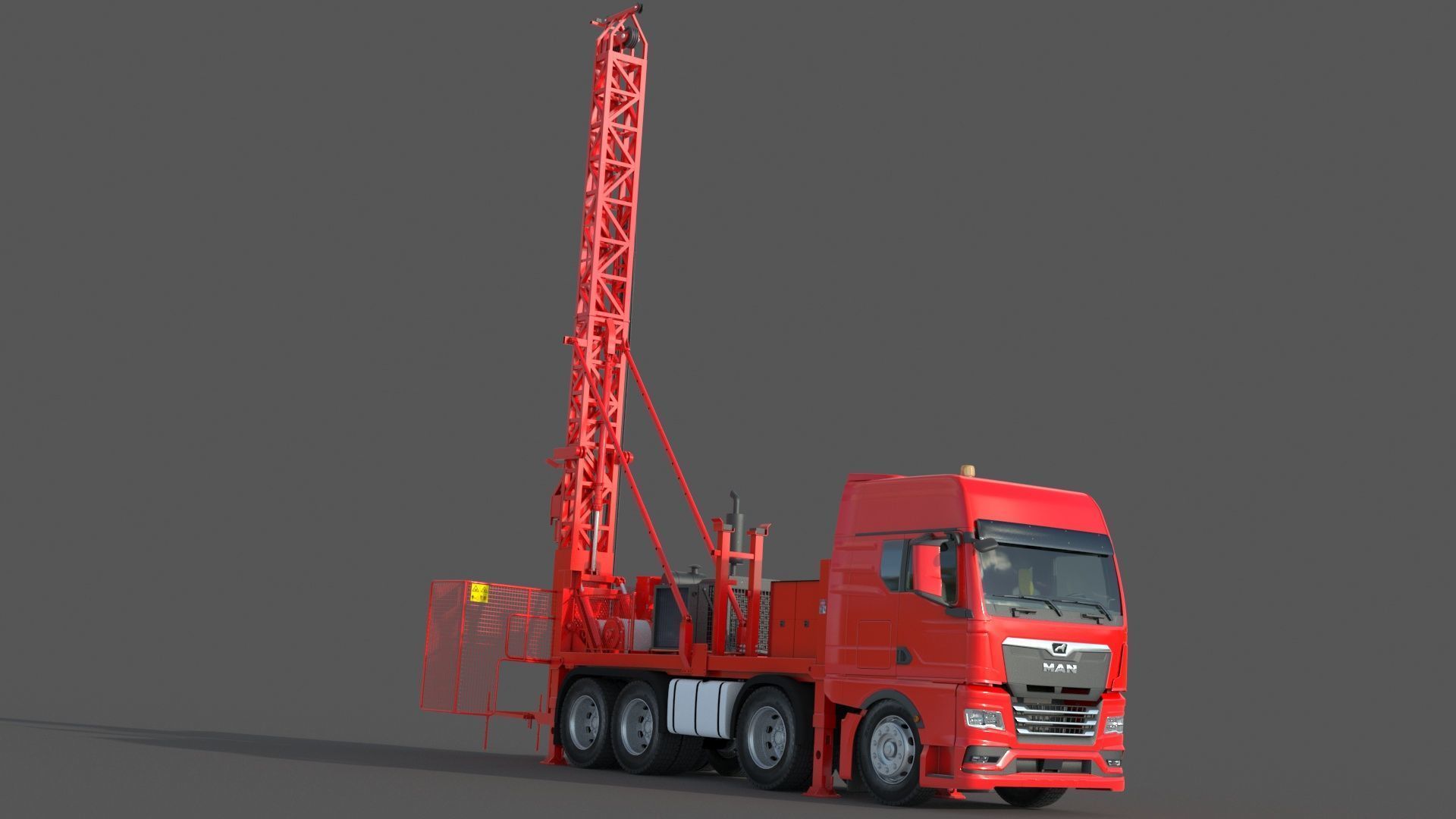 Man Sandvik Drill 3D model_16