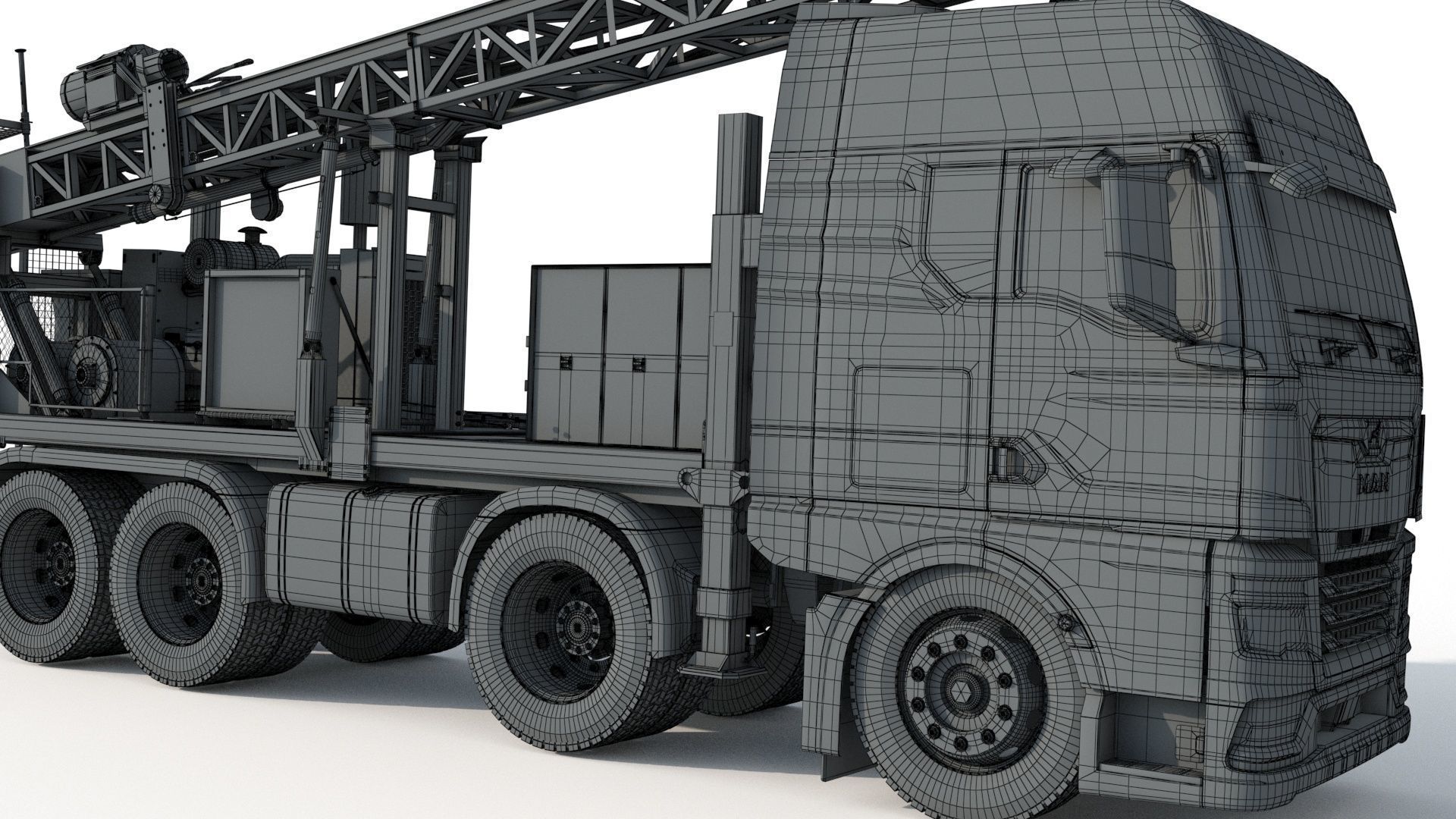 Man Sandvik Drill 3D model_24