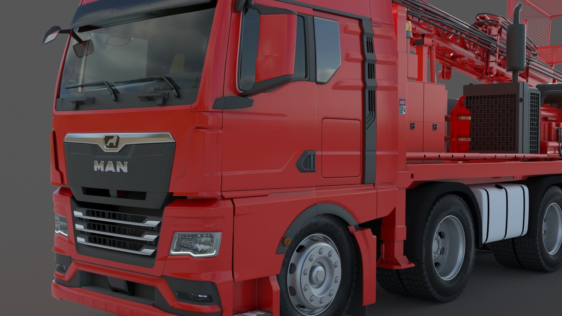 Man Sandvik Drill 3D model_11