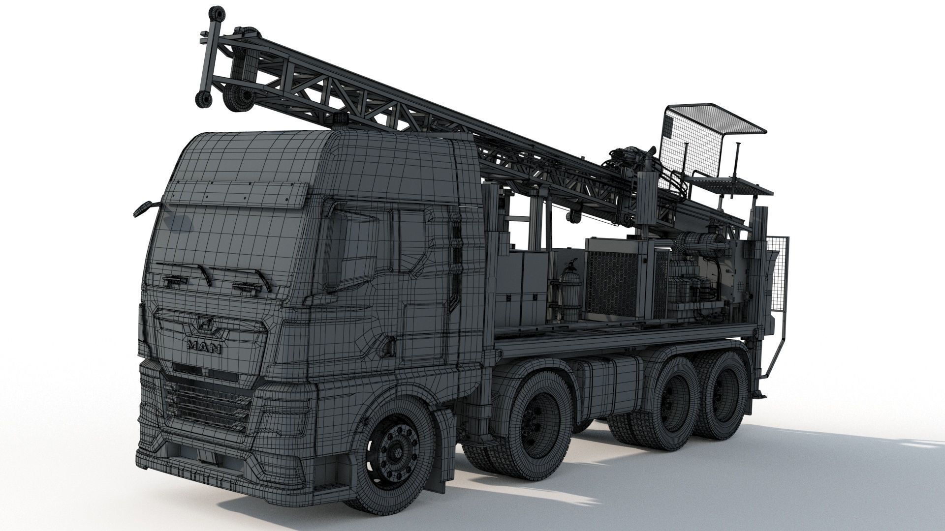 Man Sandvik Drill 3D model_21