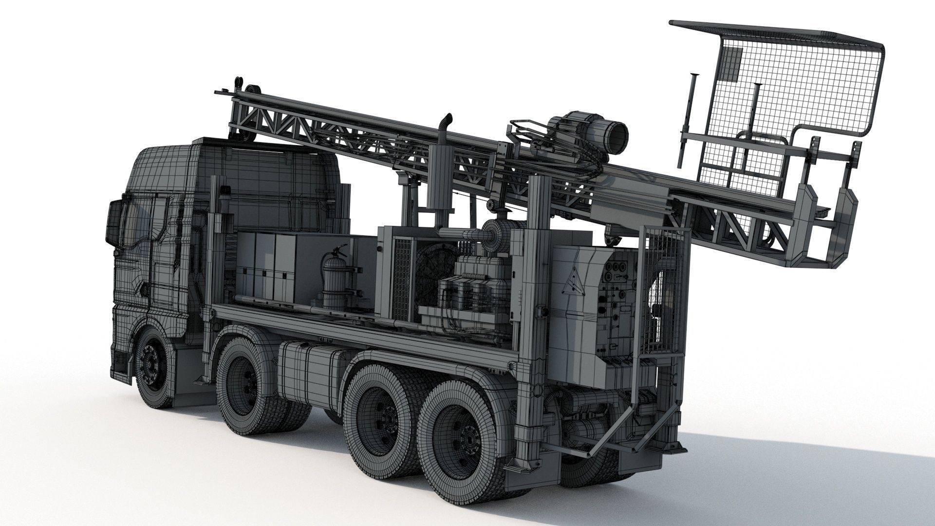 Man Sandvik Drill 3D model_22