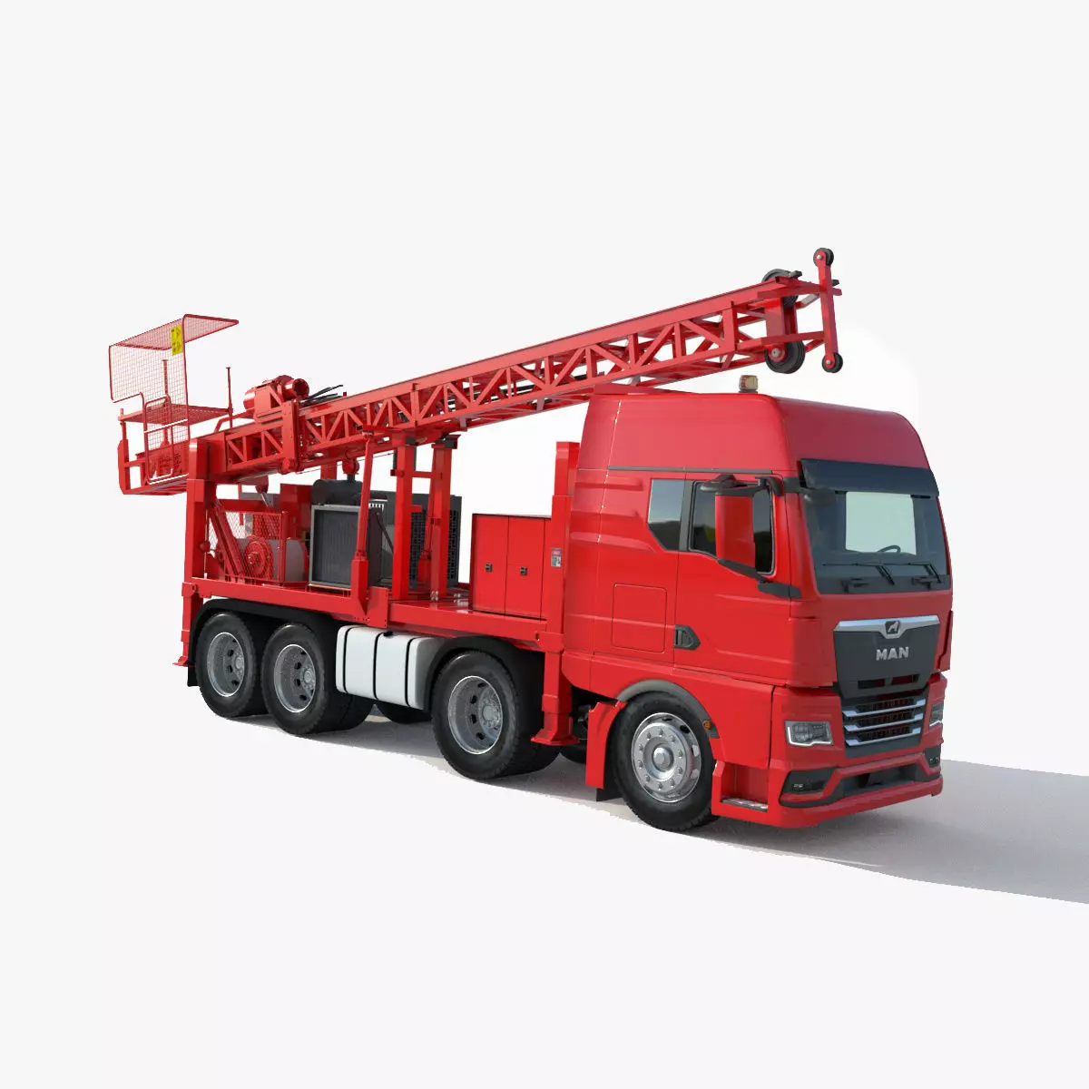 Man Sandvik Drill 3D model_0