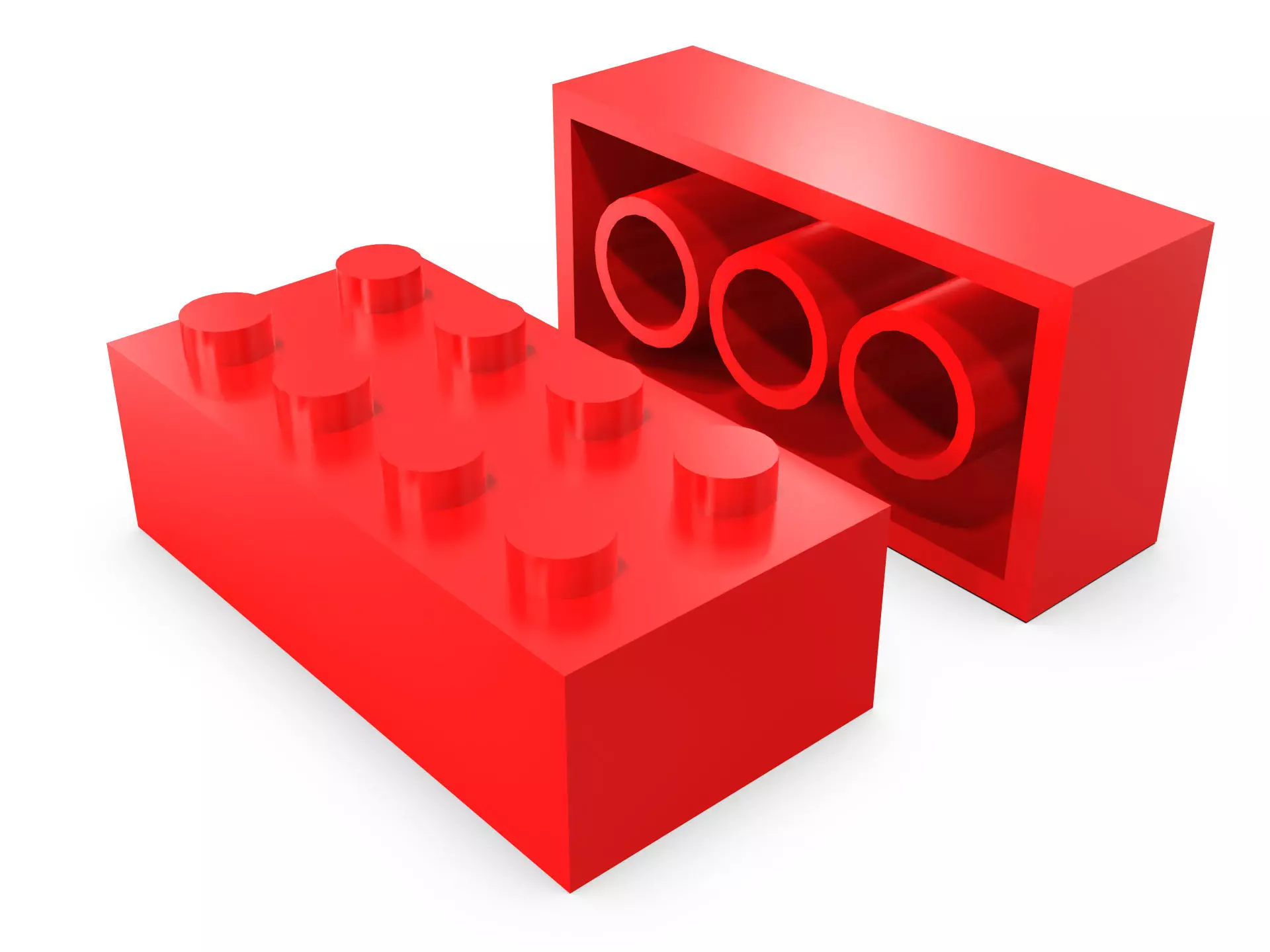 Block lego 3D print model_0