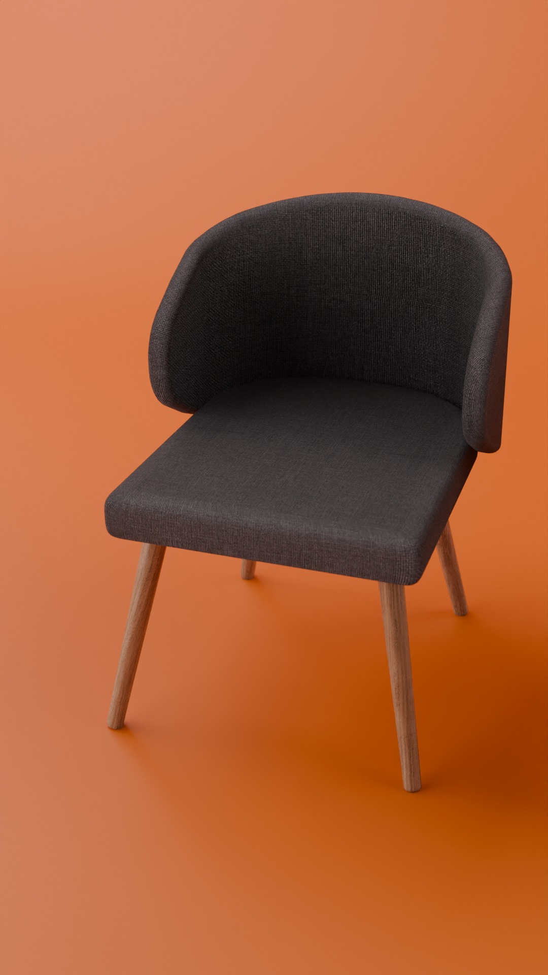 Aina  wooden Chair 3d model  Low-poly 3D model_5