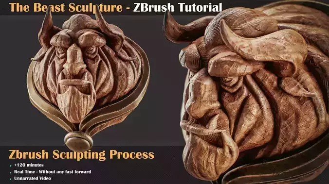 The Beast - ZBrush Sculpture Series Vol2  