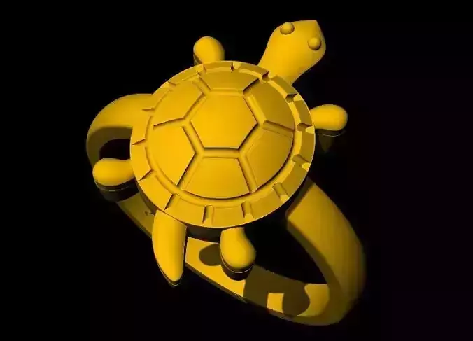 Tortoise Ring 3dm file