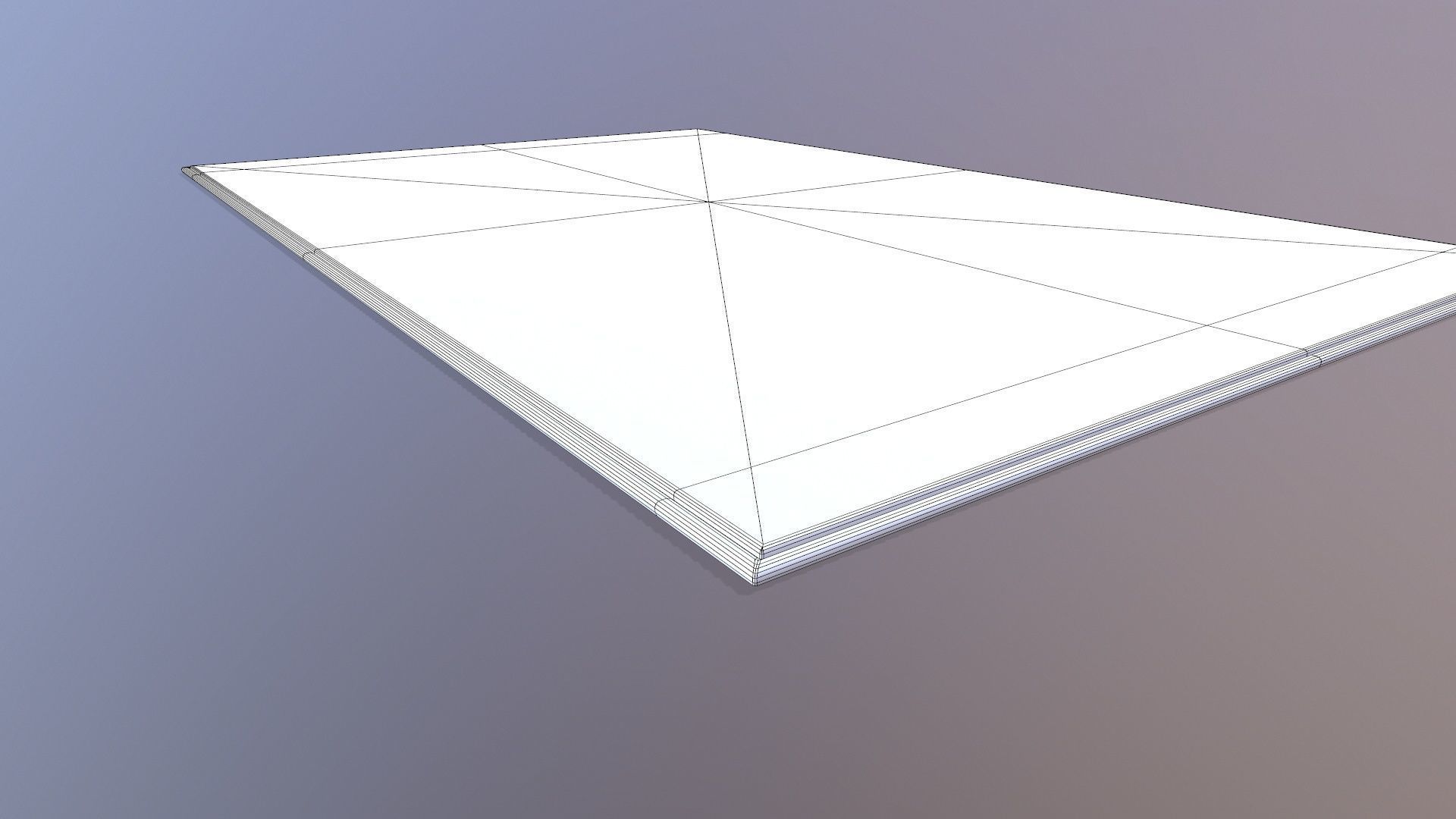 Mat 3D Model Low-poly 3D model_10