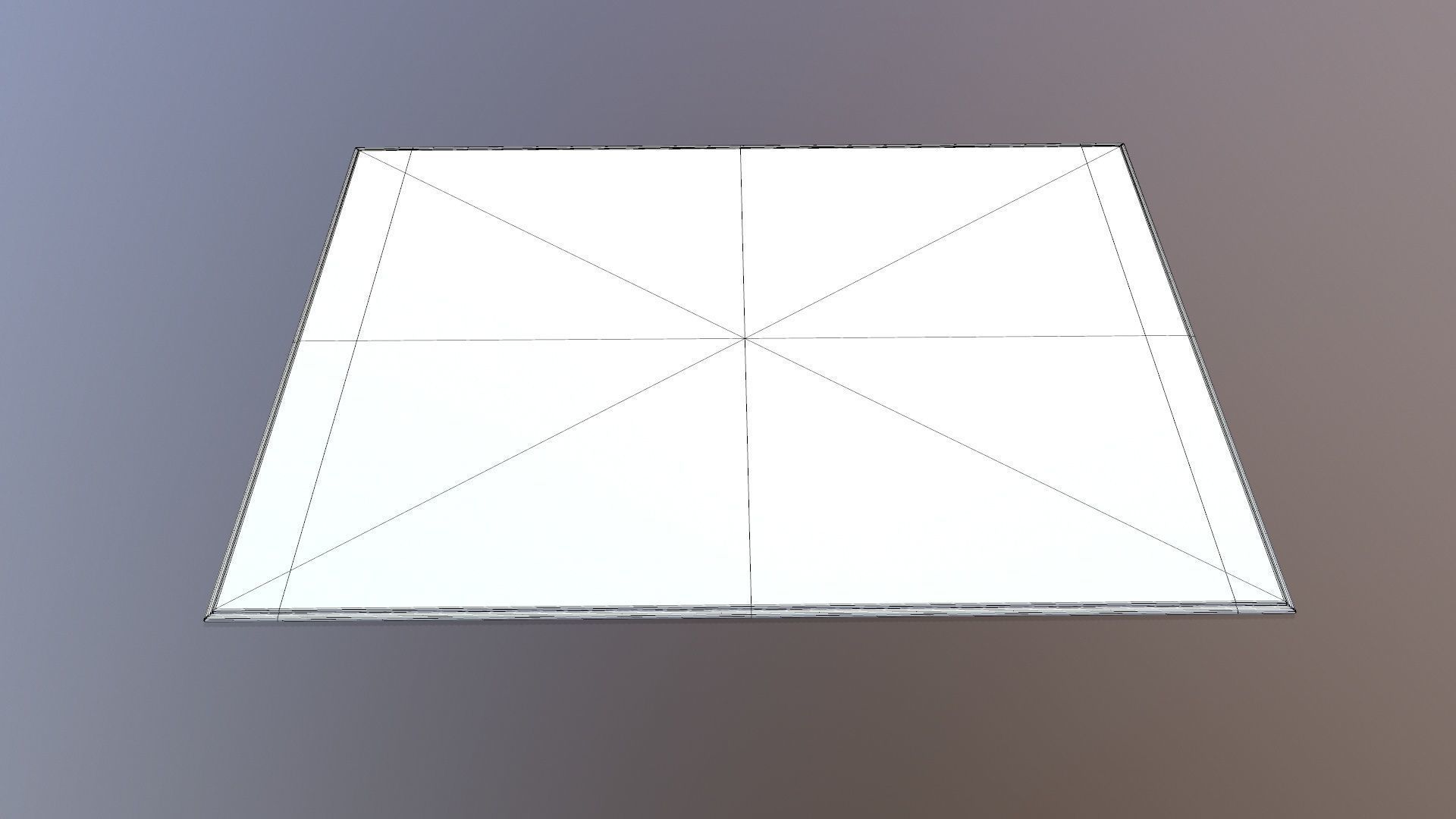 Mat 3D Model Low-poly 3D model_9