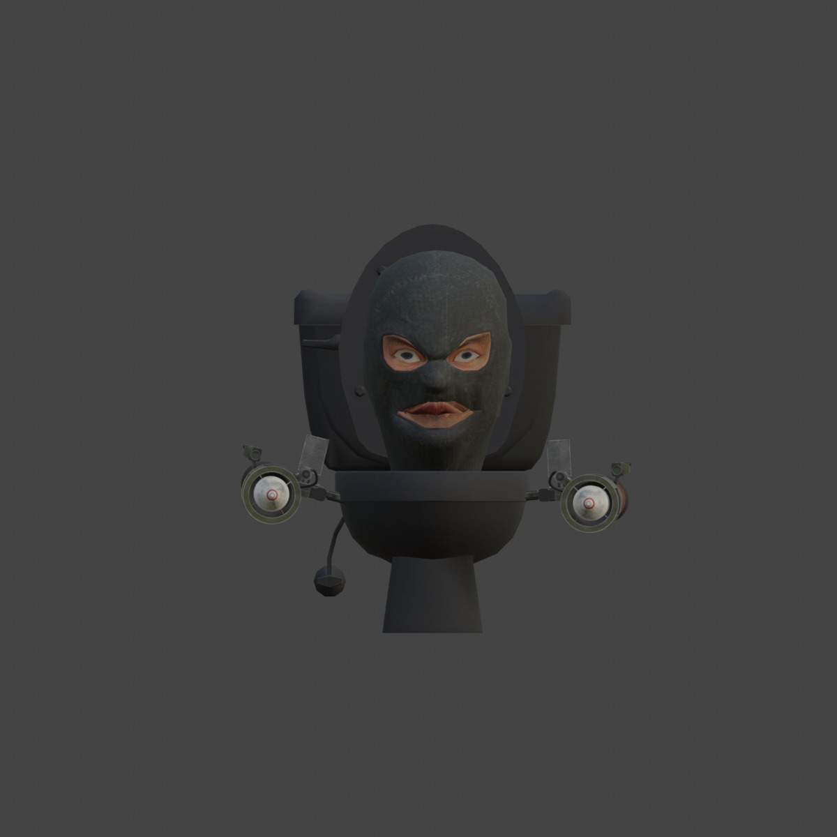 x SKIBIDI 3D model_1