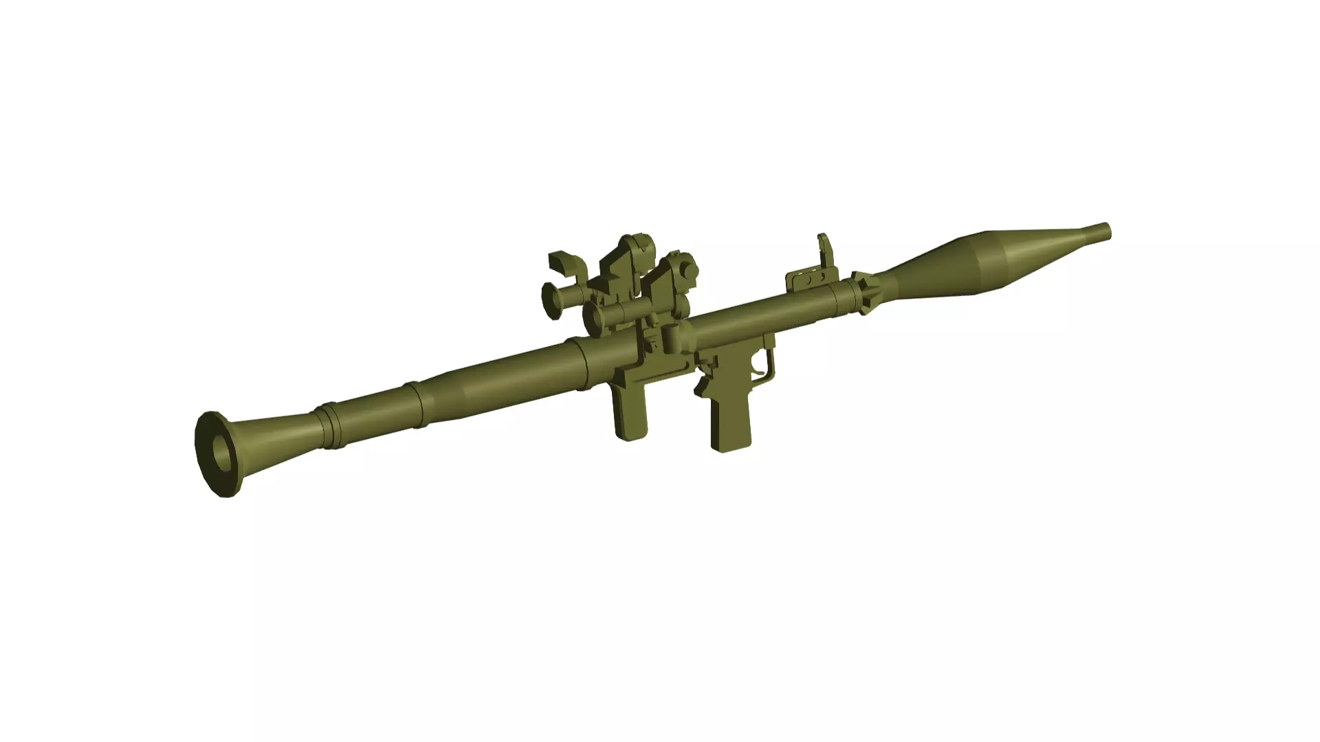Rocket Launcher 3D model_0