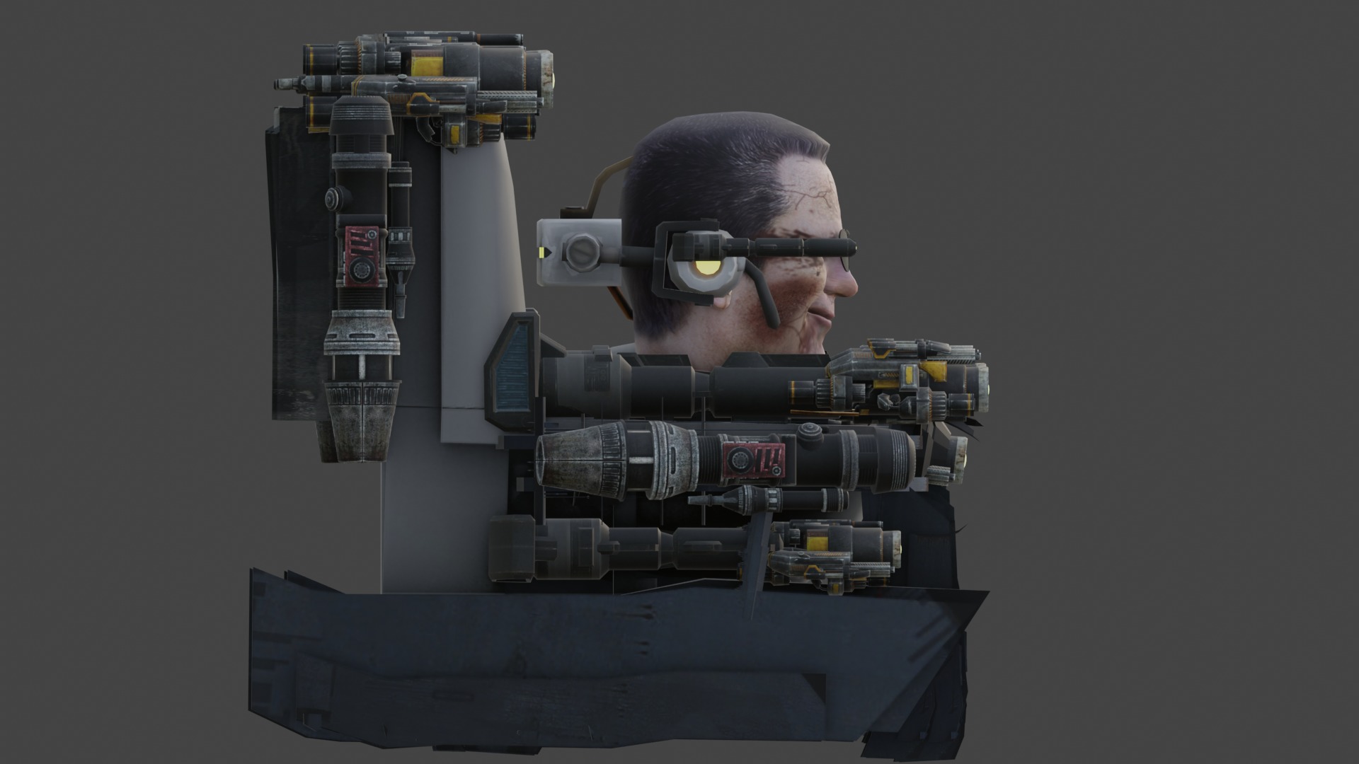 gman SKIBIDI 3D model_5