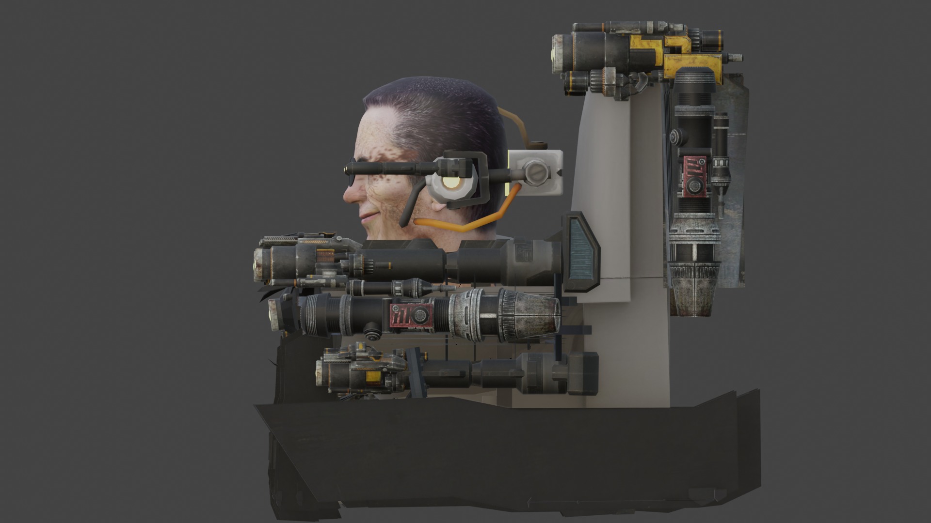 gman SKIBIDI 3D model_2