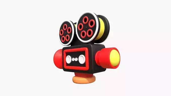 Film Camera 3D model