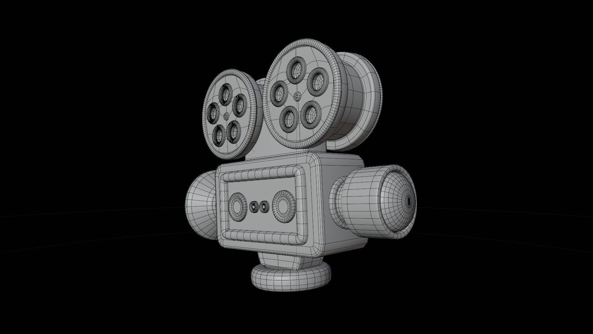Film Camera 3D model_18