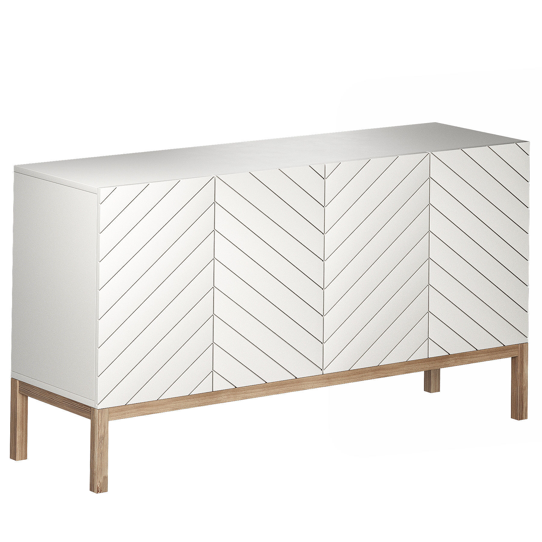 Plato sideboard chest of drawers by La redoute 3D model_2