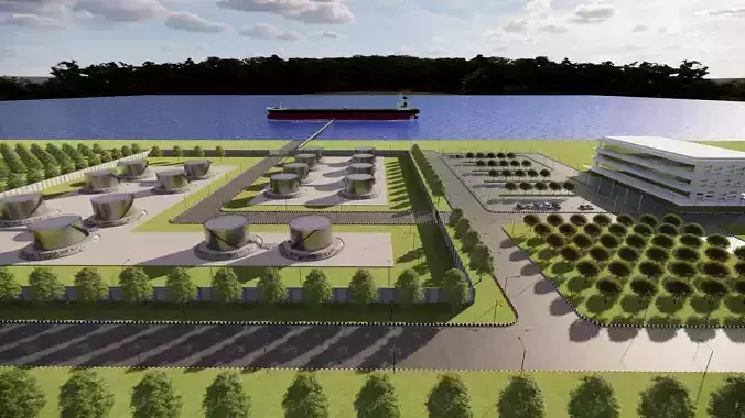 fuel storage station