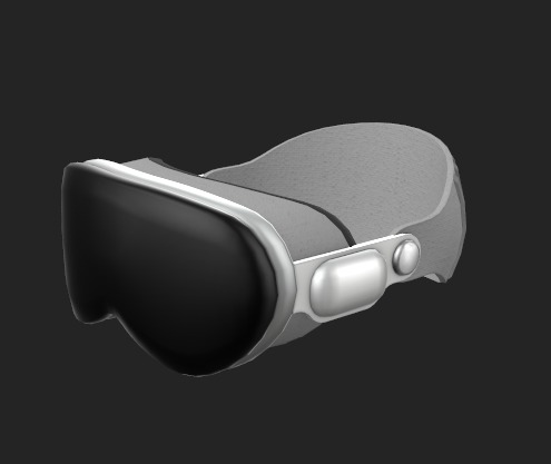 Vision Pro 3D model_2