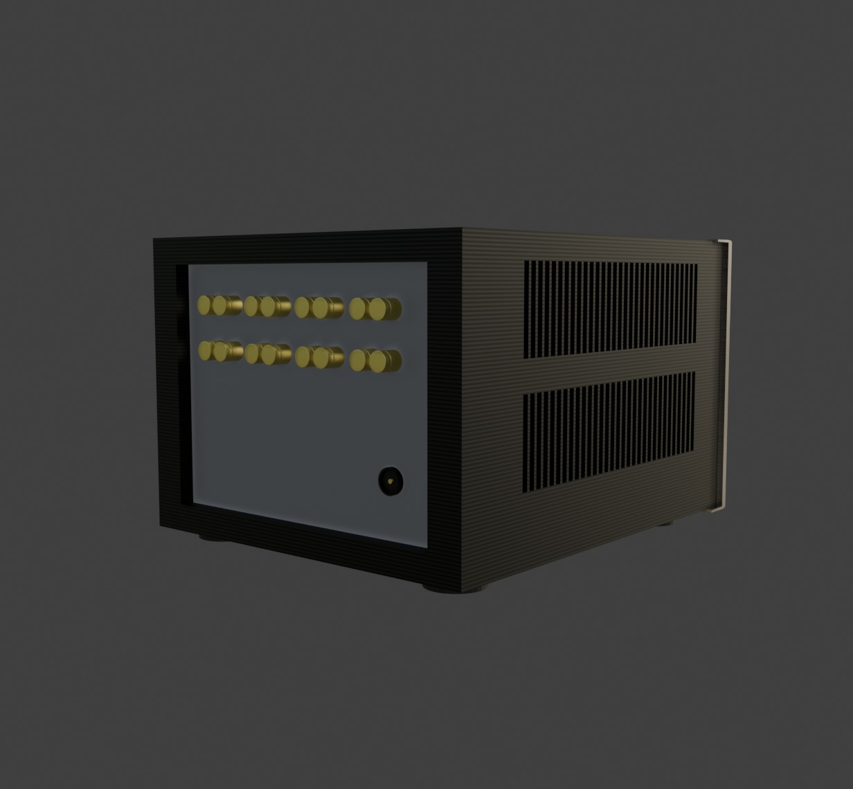 Hi-Fi Music Amplifier System Home Audio Electronics 3D model_2