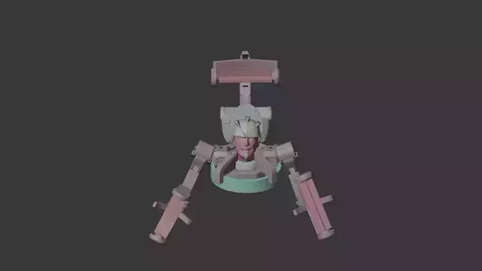 skibid astro detainer upgraded 3D model