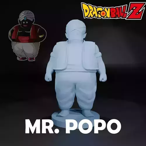 MR POPO - DRAGON BALL - 3D PRINT 3D print model