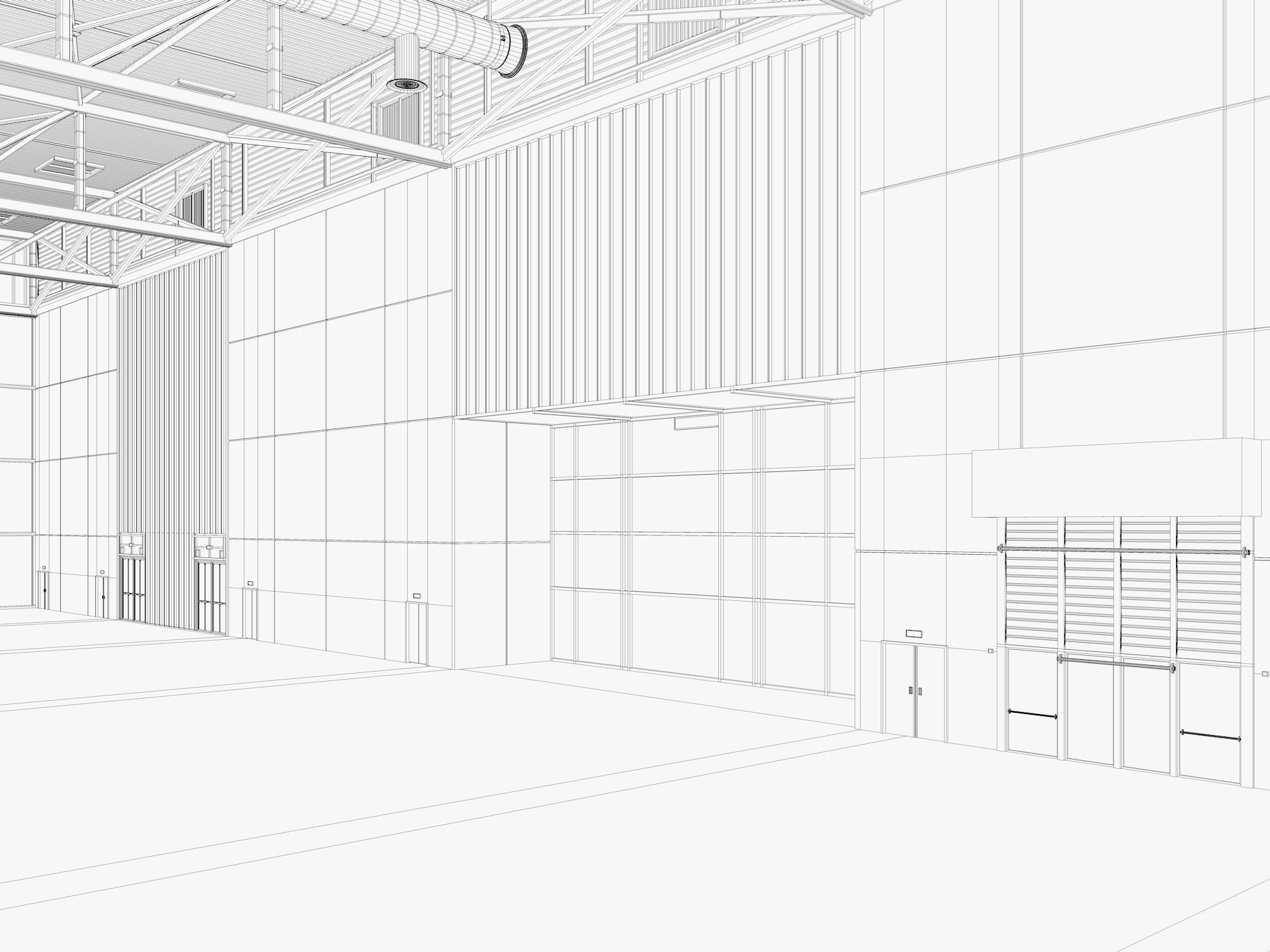 Convention and Exhibition Center 2 3D model_20