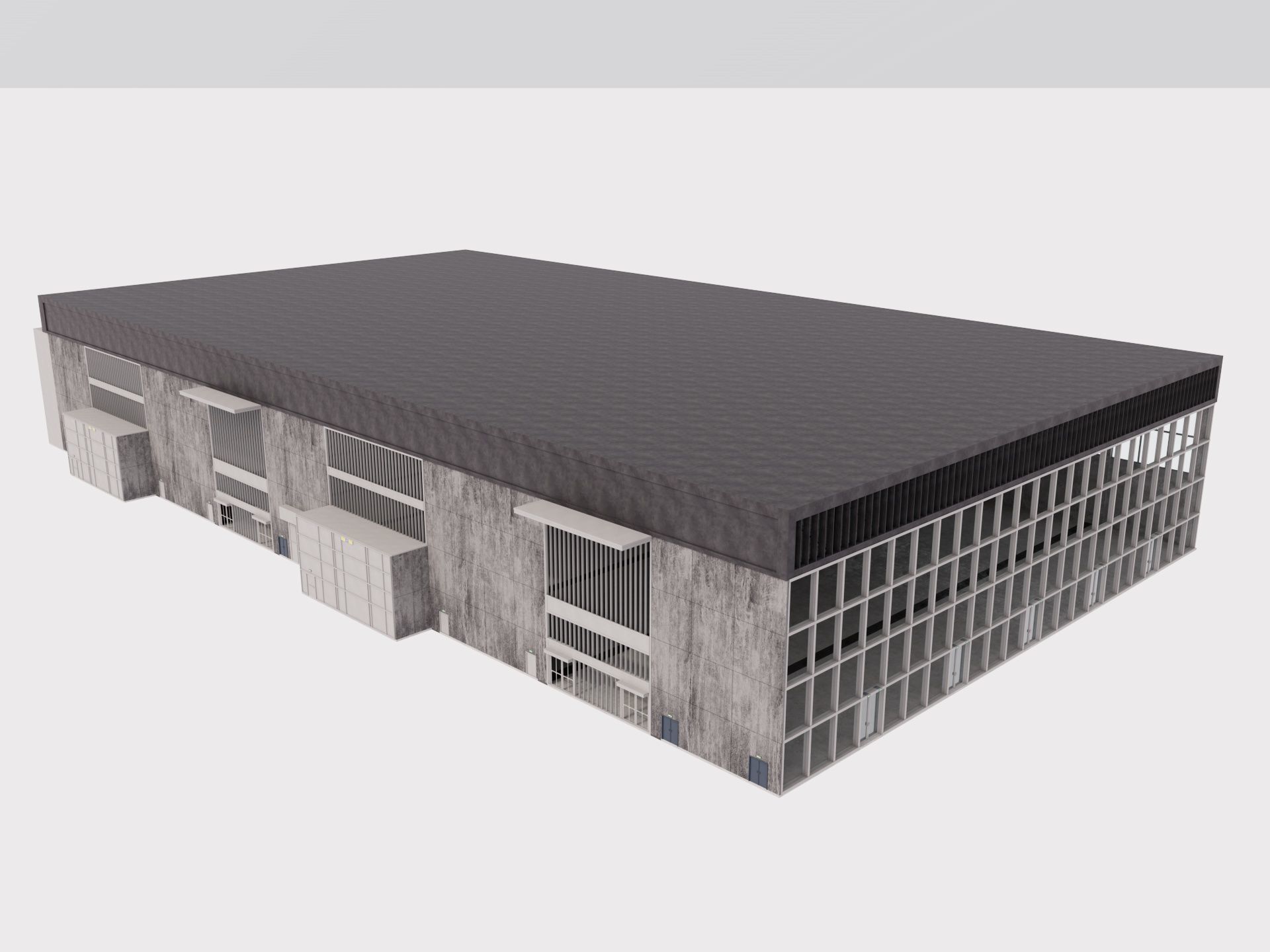 Convention and Exhibition Center 2 3D model_12