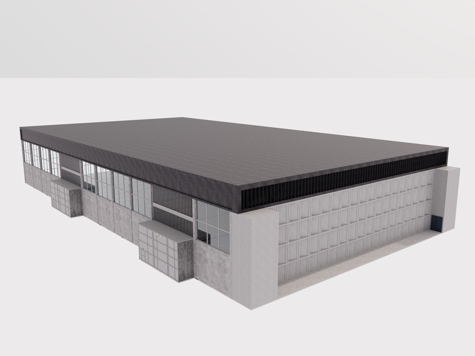 Convention and Exhibition Center 2 3D model_11